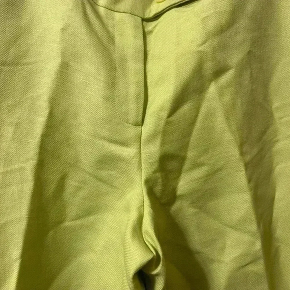 Emma & James Linen Pants Yellow Size 12 - Picture 2 of 7